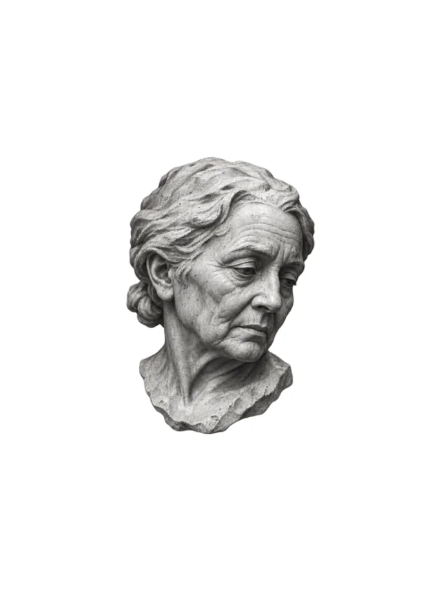Tatuagem de escultura no braço, desenho limpo