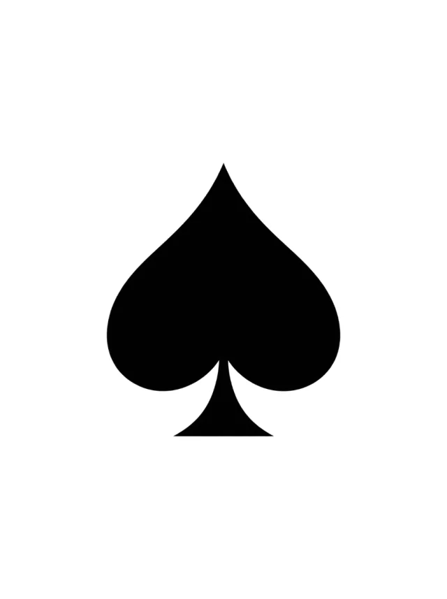 Spade Solid Tattoo clean design