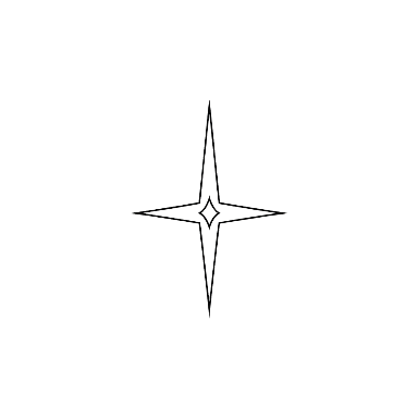 Minimalist North Star Inner Forearm Tattoo planner element