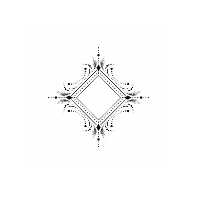 Dotwork Diamond Elbow Tattoo planner element