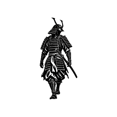 Samurai Walking Tattoo planner element