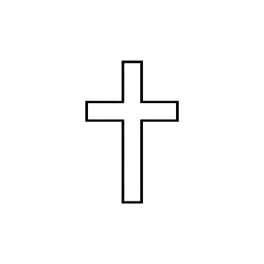 Latin Cross Tattoo planner element
