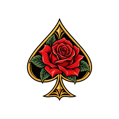Spade Rose Tattoo planner element